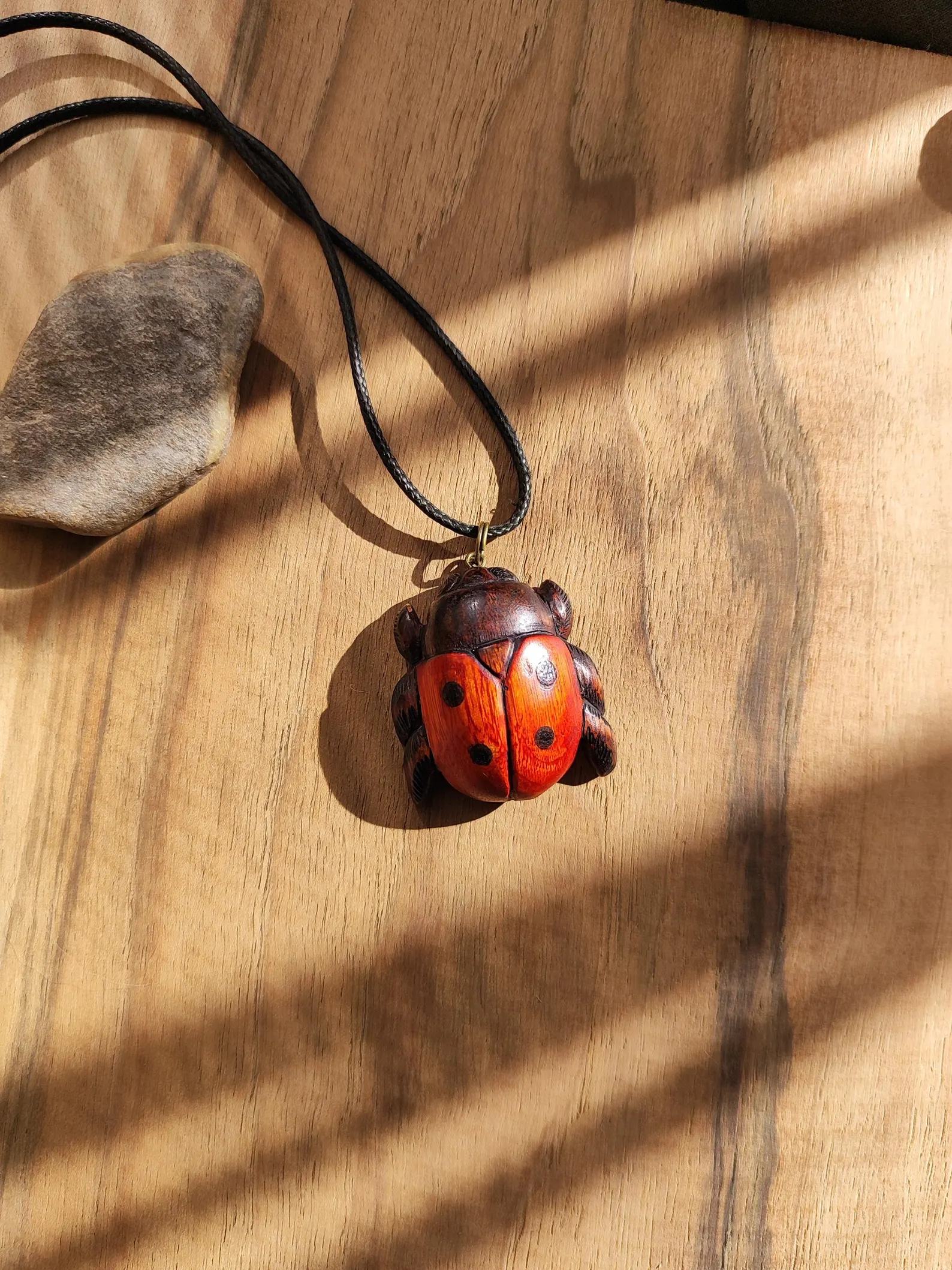 Ladybird beetle pendant