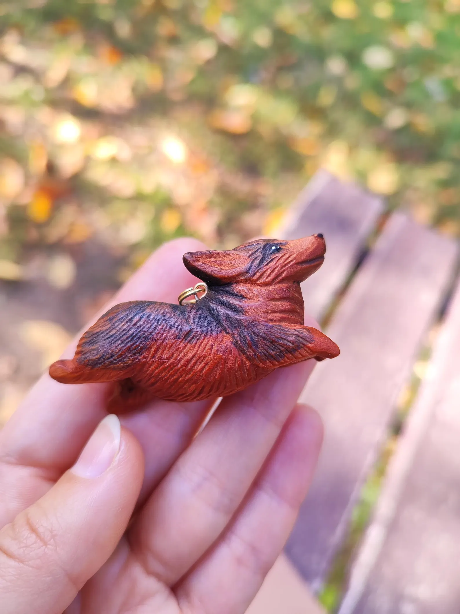 Welsh corgi pendant